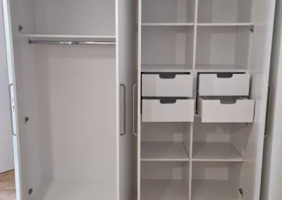 Dressing après rénovation intérieure, rue Rabelais, Vanves