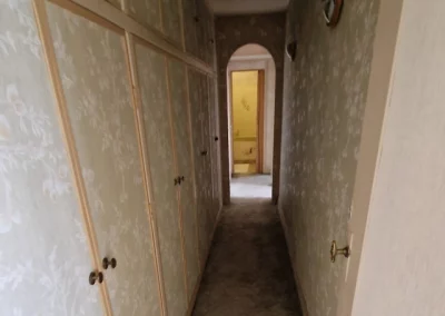 Couloir avant travaux Avenue de Verdun à Vanves