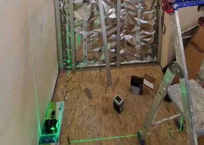 Gestion de l’isolation sur les murs troisième angle, rue de Fécamp, Paris 12