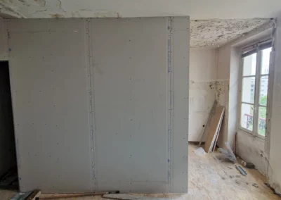 Réagencement de la chambre et de la salle de bain, rue de Fécamp, Paris 12